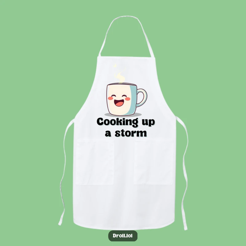 Funny Opera Mug Apron: Cook Up Laughs in the Kitchen, Humorous Chef Gift