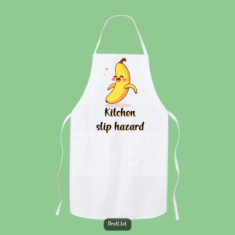 Funny Banana Slip Apron: Cook Up Laughs with this Comical Kitchen Accessory, Great Funny Gift