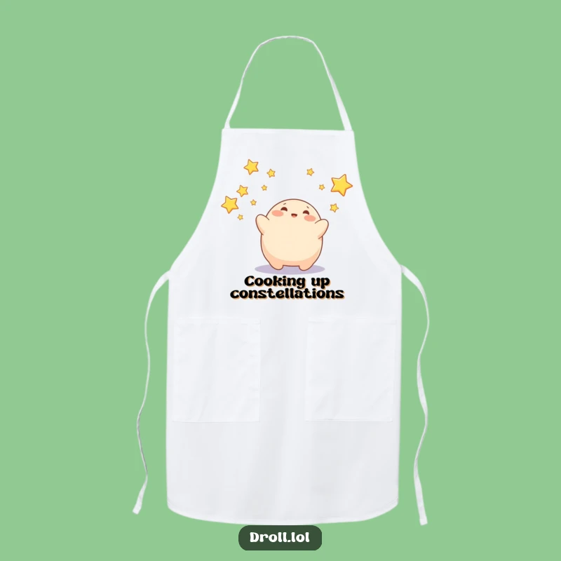 Funny Blob Star Catcher Apron - Cook Under the Stars with Humor!