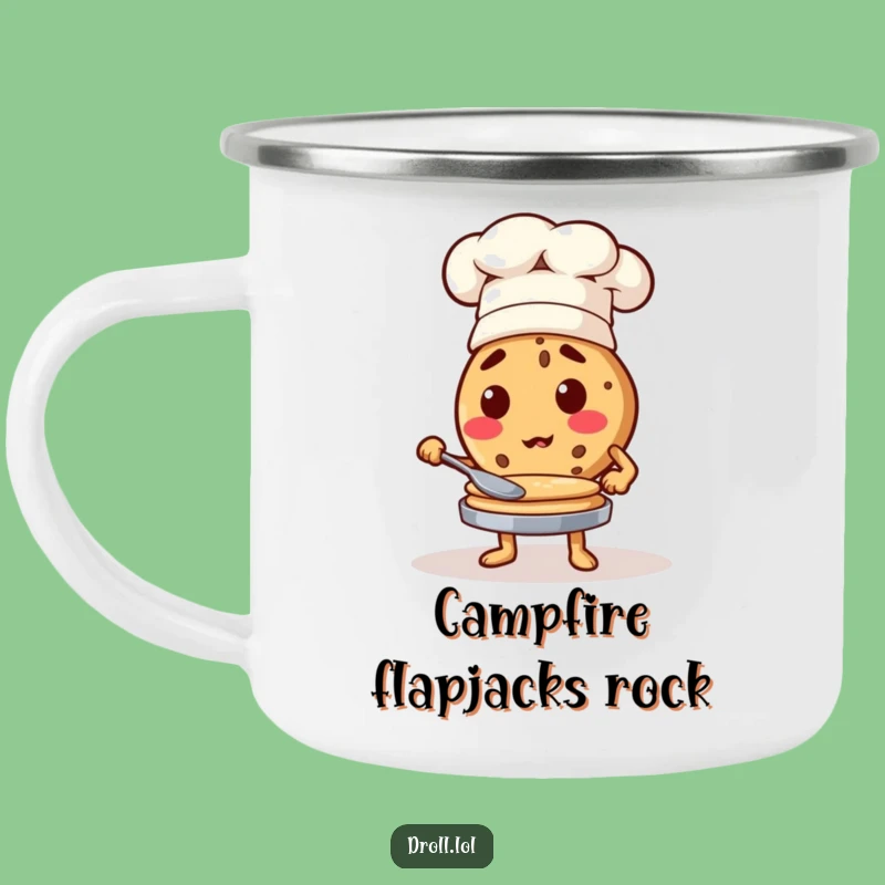 Funny Cookie Chef Camping Mug - Breakfast Adventure Gift!