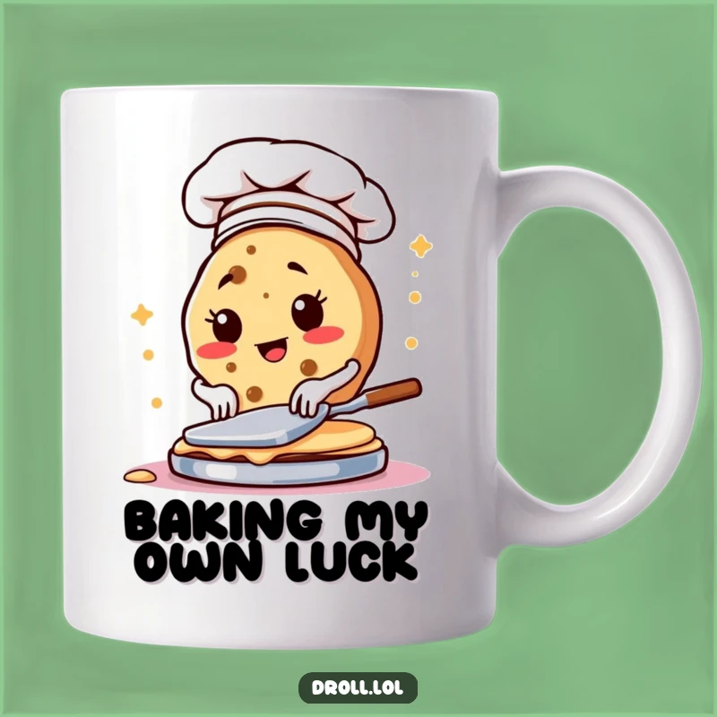 Funny Cookie Chef Pancake Mug - Master Your Mornings Hilariously!