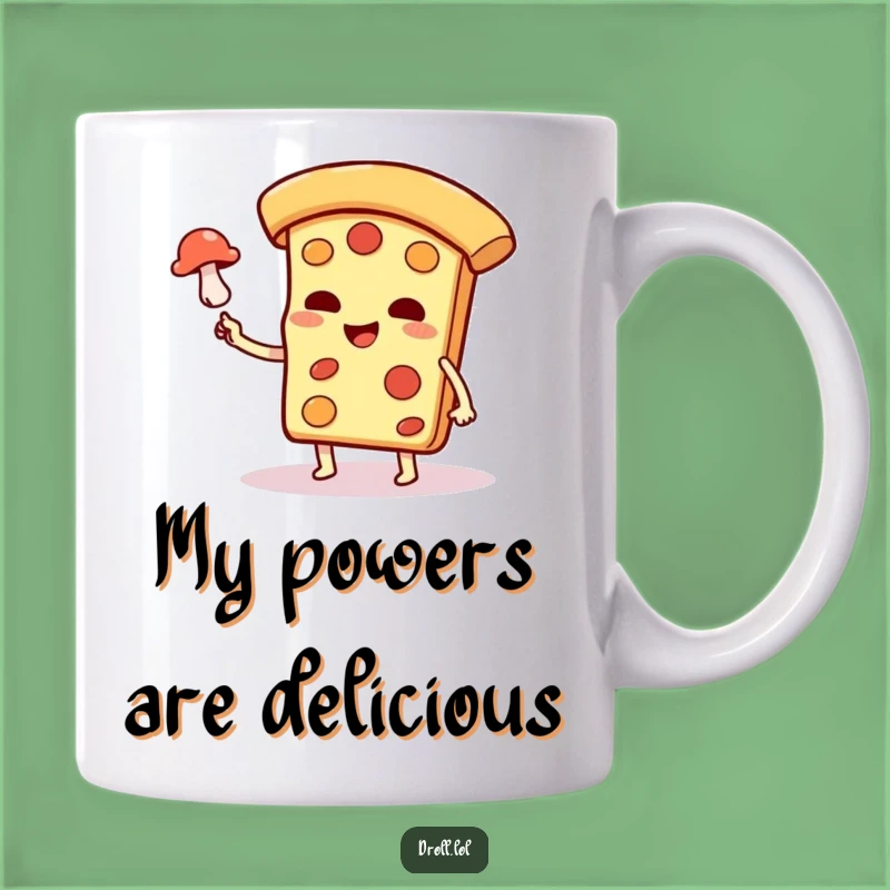 Funny Pizza Magic Mug: Smug Slice Levitation Trick, Perfect Funny Gift for Foodies
