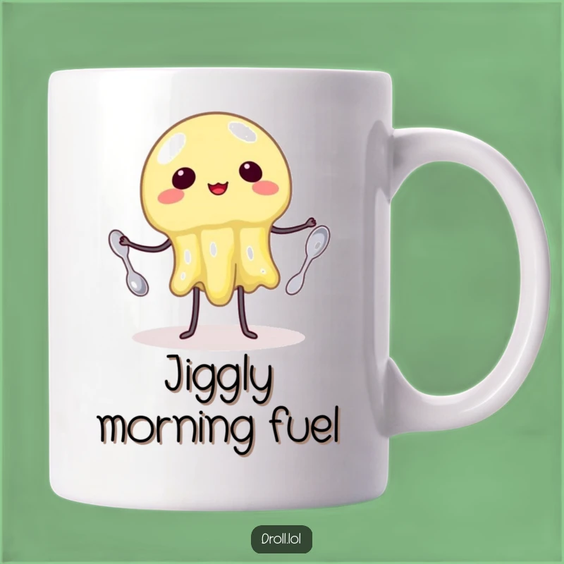 Funny Wobbly Jelly Juggling Mug: A Hilarious Gift for Your Clumsy Bestie!