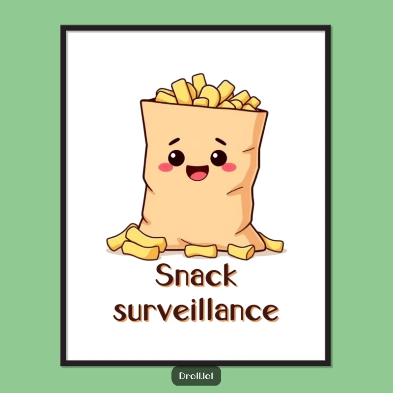 Funny Mischievous Potato Digital Art - Hilarious Instant Download Gift