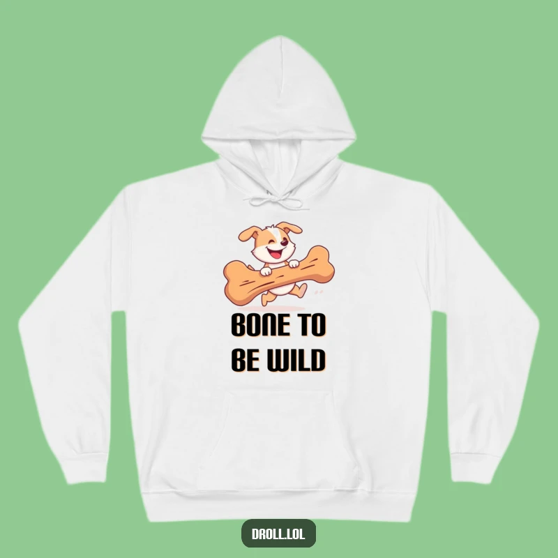 Cozy Funny Dog Chase Hoodie: Warmth & Hilarious Adventure Gift!