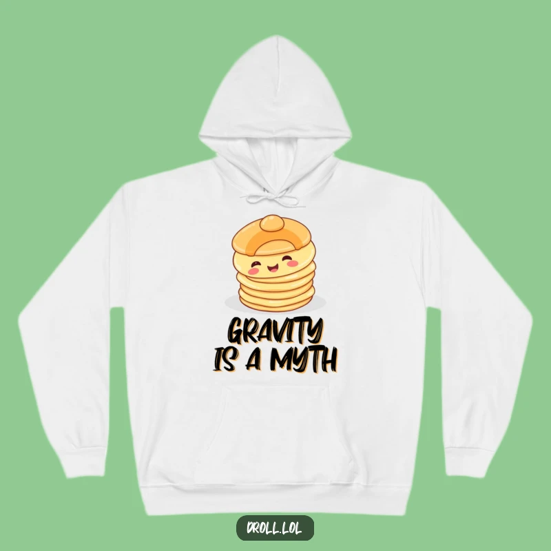 Funny Happy Pancake Hoodie: Cozy Up with a Comical Breakfast Buddy, Best Funny Gift