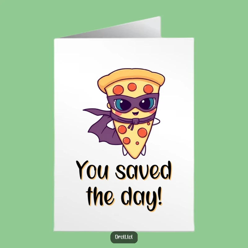 Free Printable Pizza Congrats Card: Heroic Achievement, Ideal Funny Downloadable Celebration