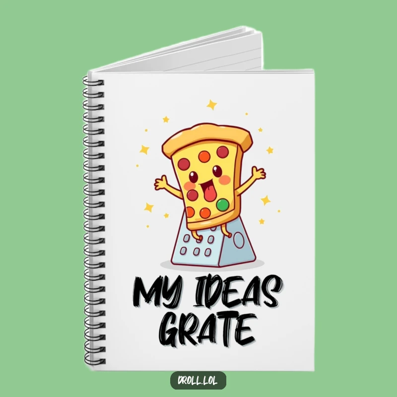 Funny Pizza Disco Notebook - Write Down Your Moves and Ideas