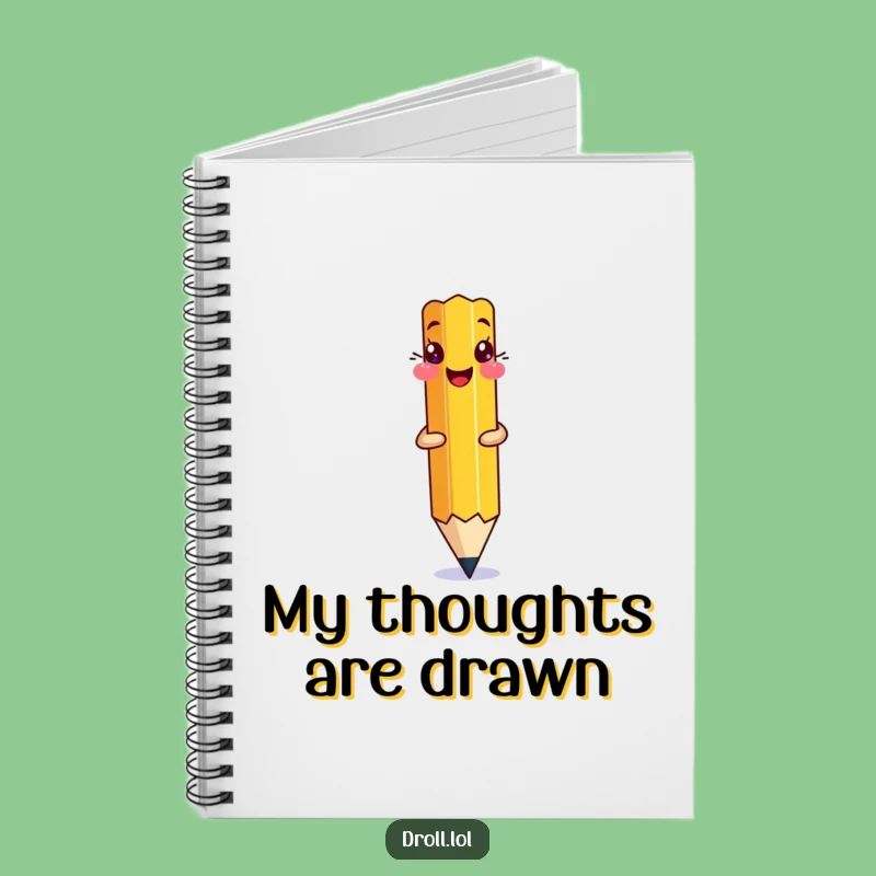 Funny Pencil Drawing Notebook: Hilarious Artist's Sketch Journal