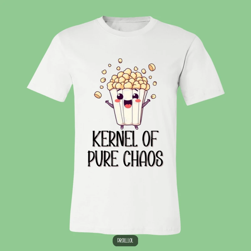 Funny Popcorn Burst T-Shirt - Exciting Kernels, Hilarious Snack Tee Gift