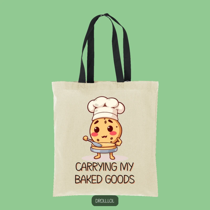 Funny Cookie Chef Tote Bag - Carry Your Culinary Dreams!