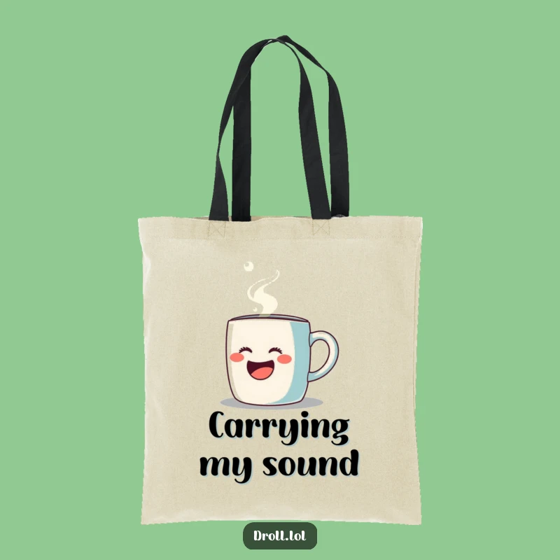 Funny Opera Mug Tote Bag: Carry Your Tunes in Style, Humorous Gift